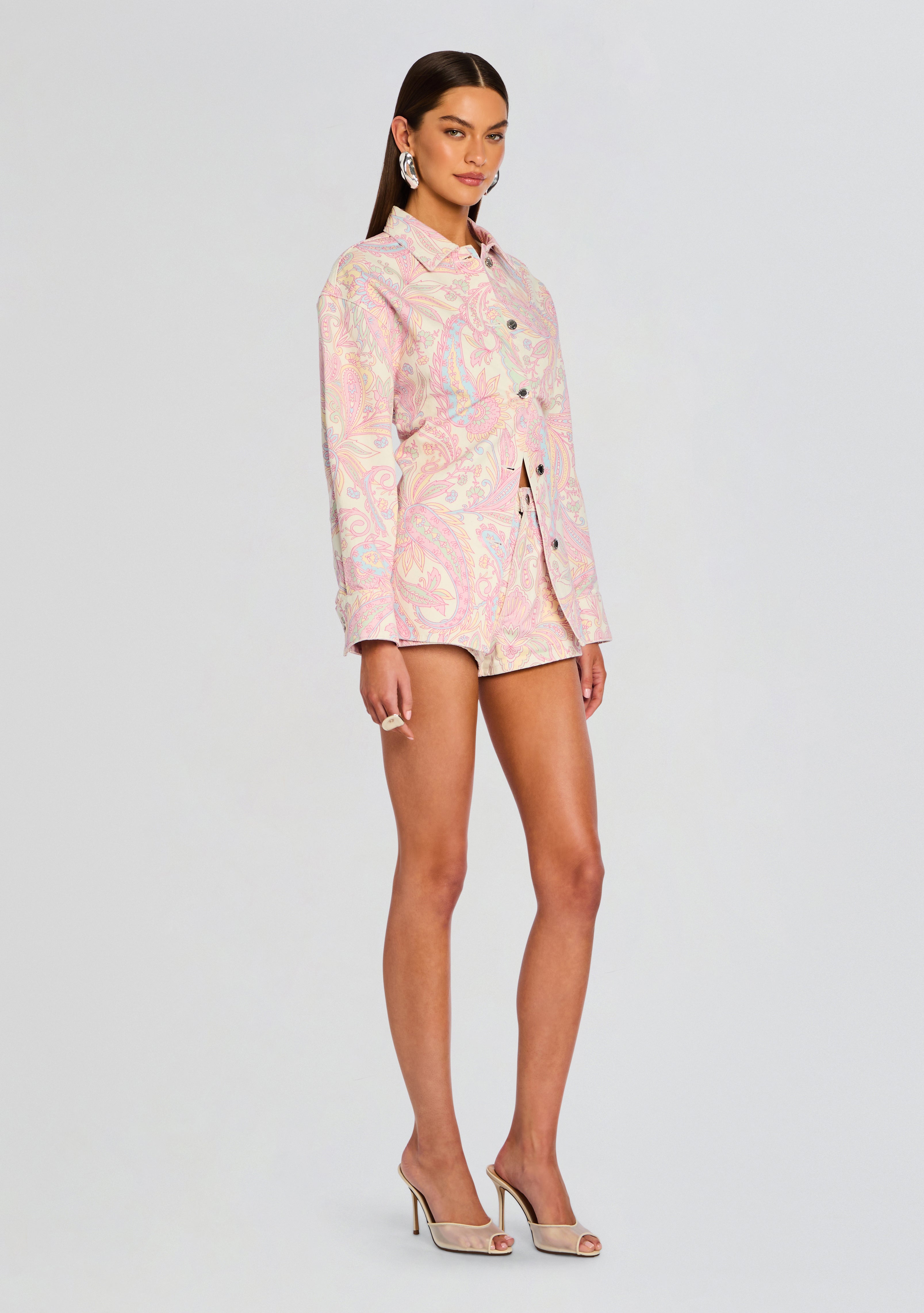 Gaelle Denim Short