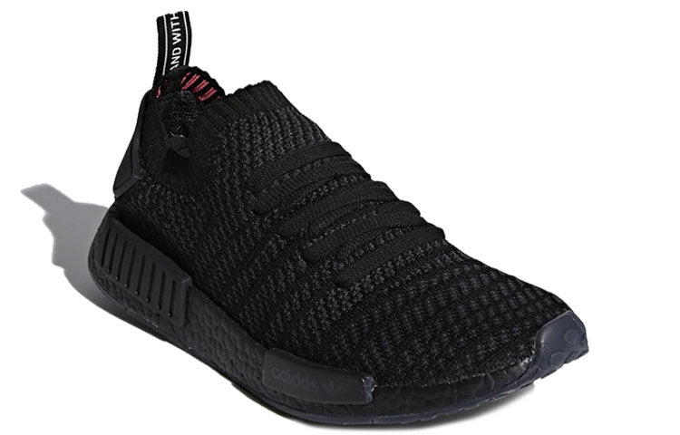 NMD_R1 Primeknit STLT 'Triple Black'