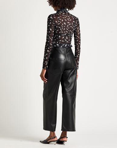 Woman Top Black Size S Polyester, Elastane