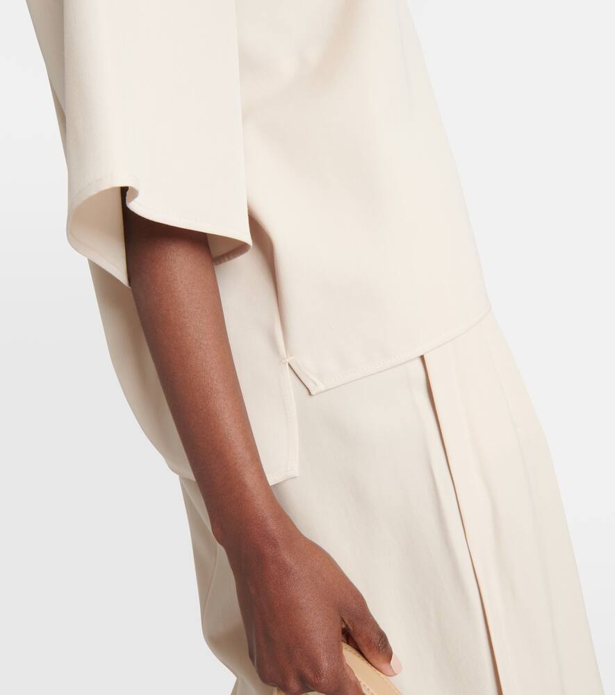 Fforme Ainsley wool-blend shift dress