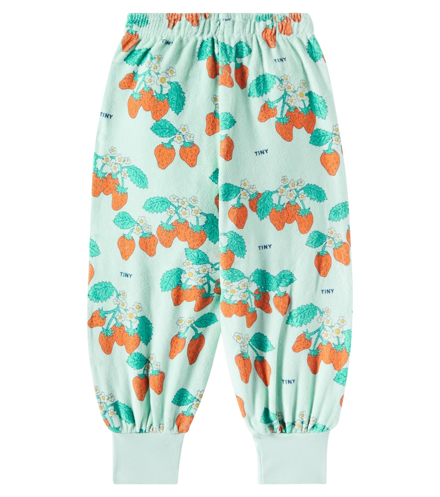 Tinycottons Strawberries cotton terry sweatpants
