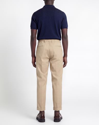 Man Pants Sand Size 42 Cotton, Nylon, Elastane