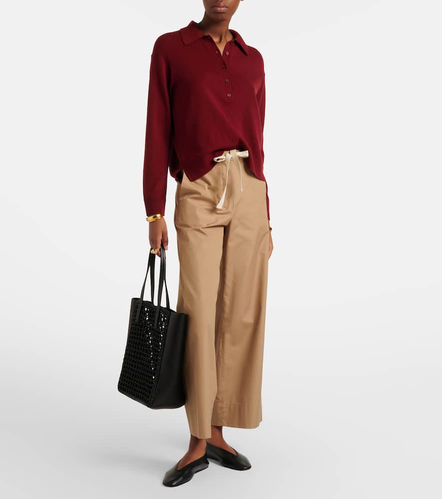 Argento cotton culottes
