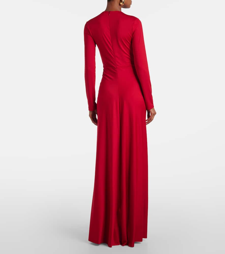 Gathered gown