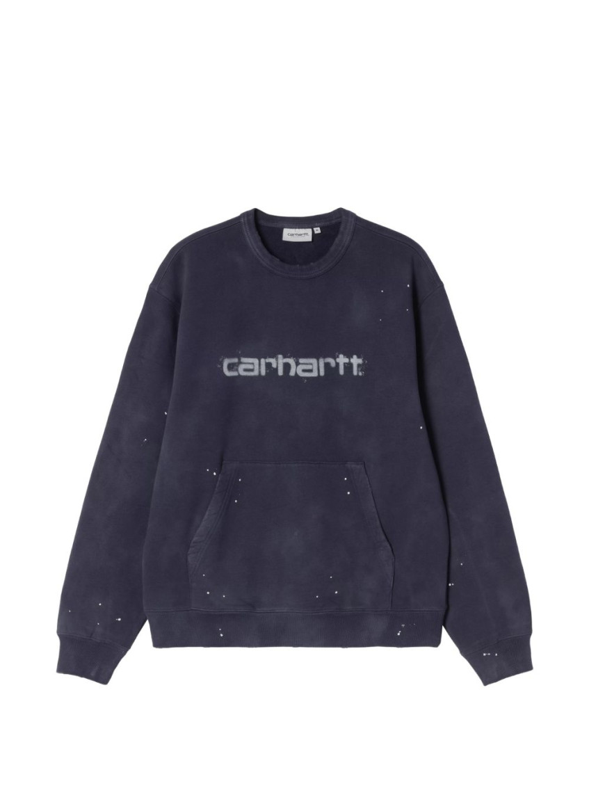 Navy Blue Relaxed Sweatshirt