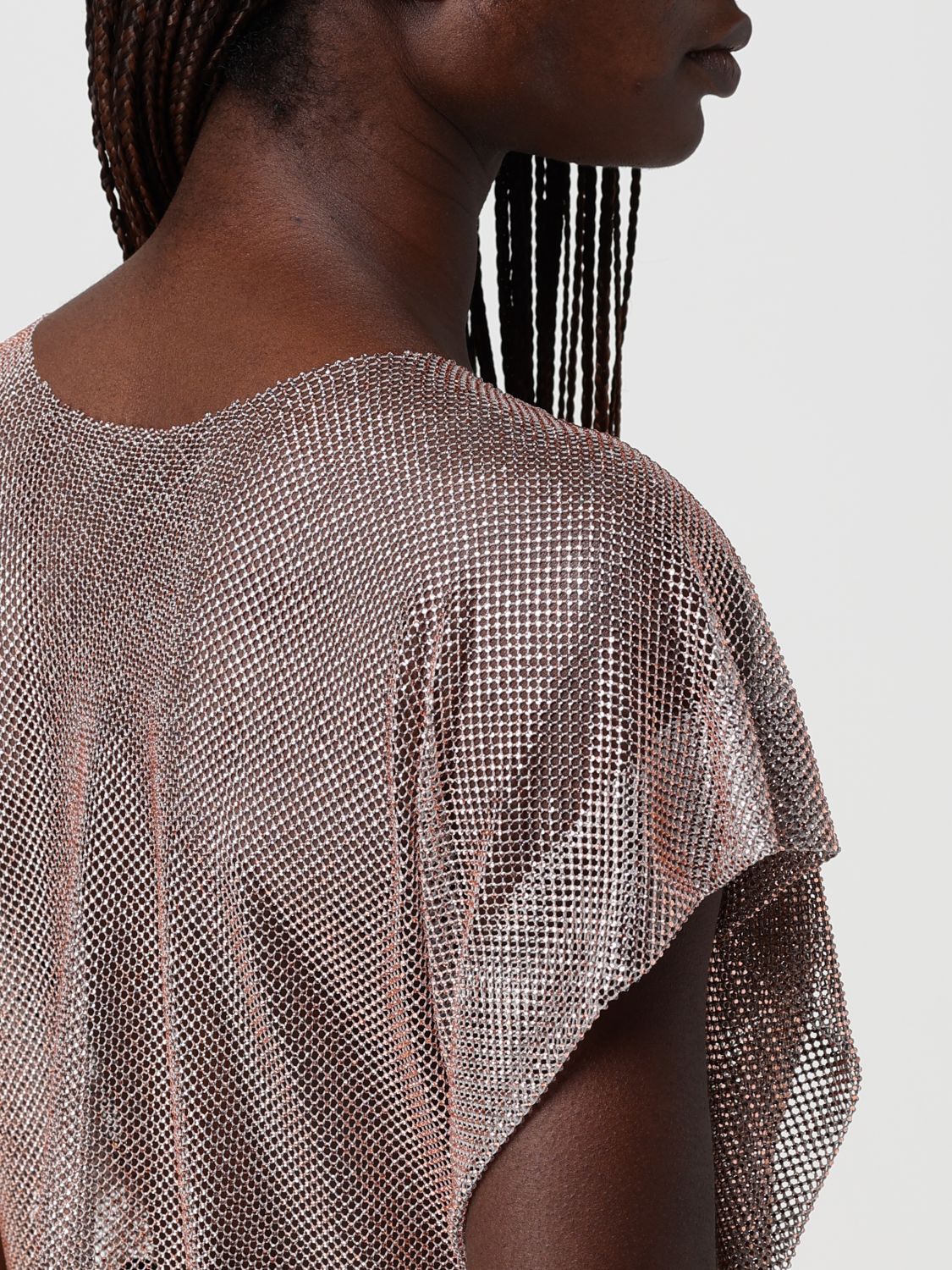 Top Woman color Grey