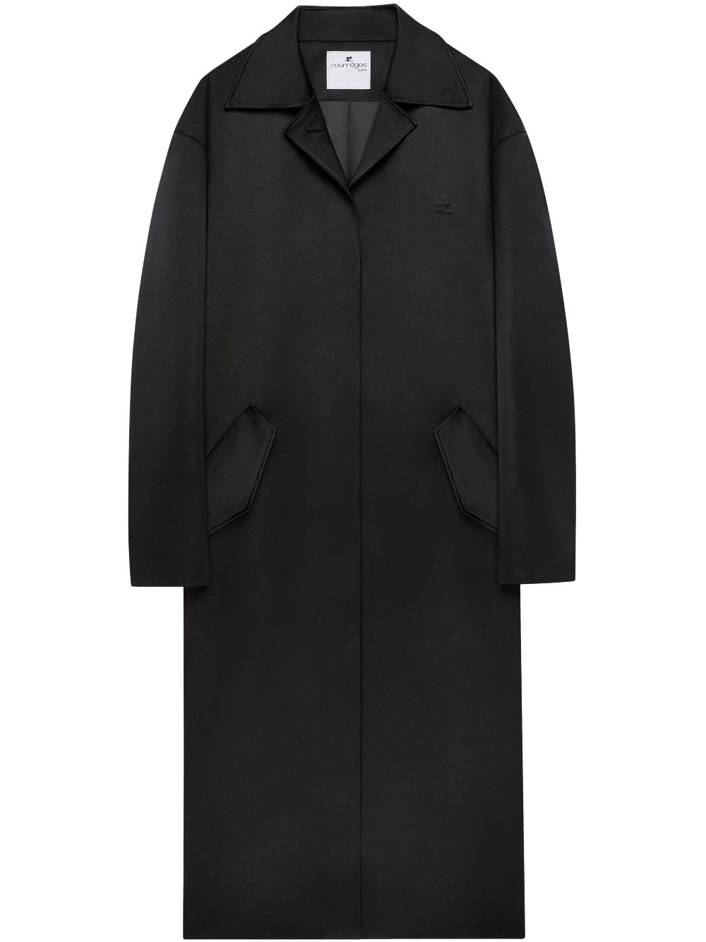 Cocoon coat - Black