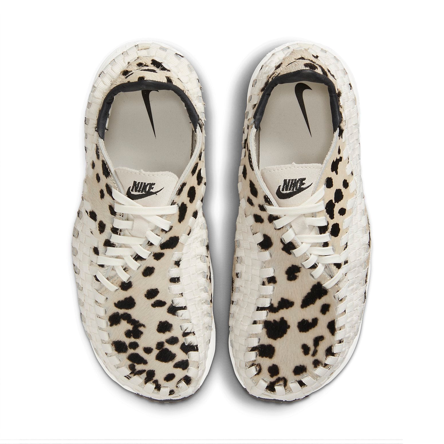 (WMNS) Air Footscape Woven 'White Cow Print'