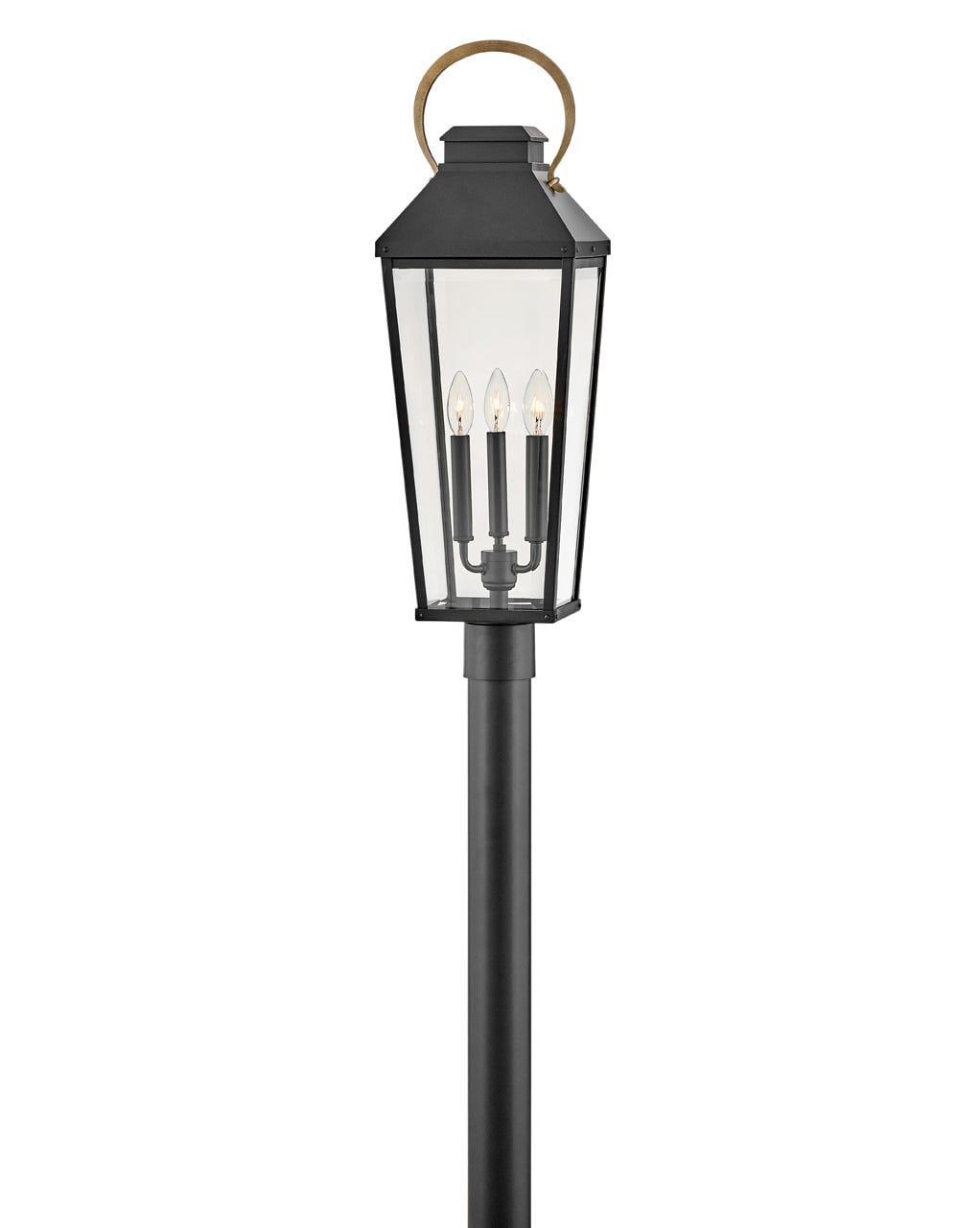 Black LED Post Top or Pier Mount from the Dawson Collection