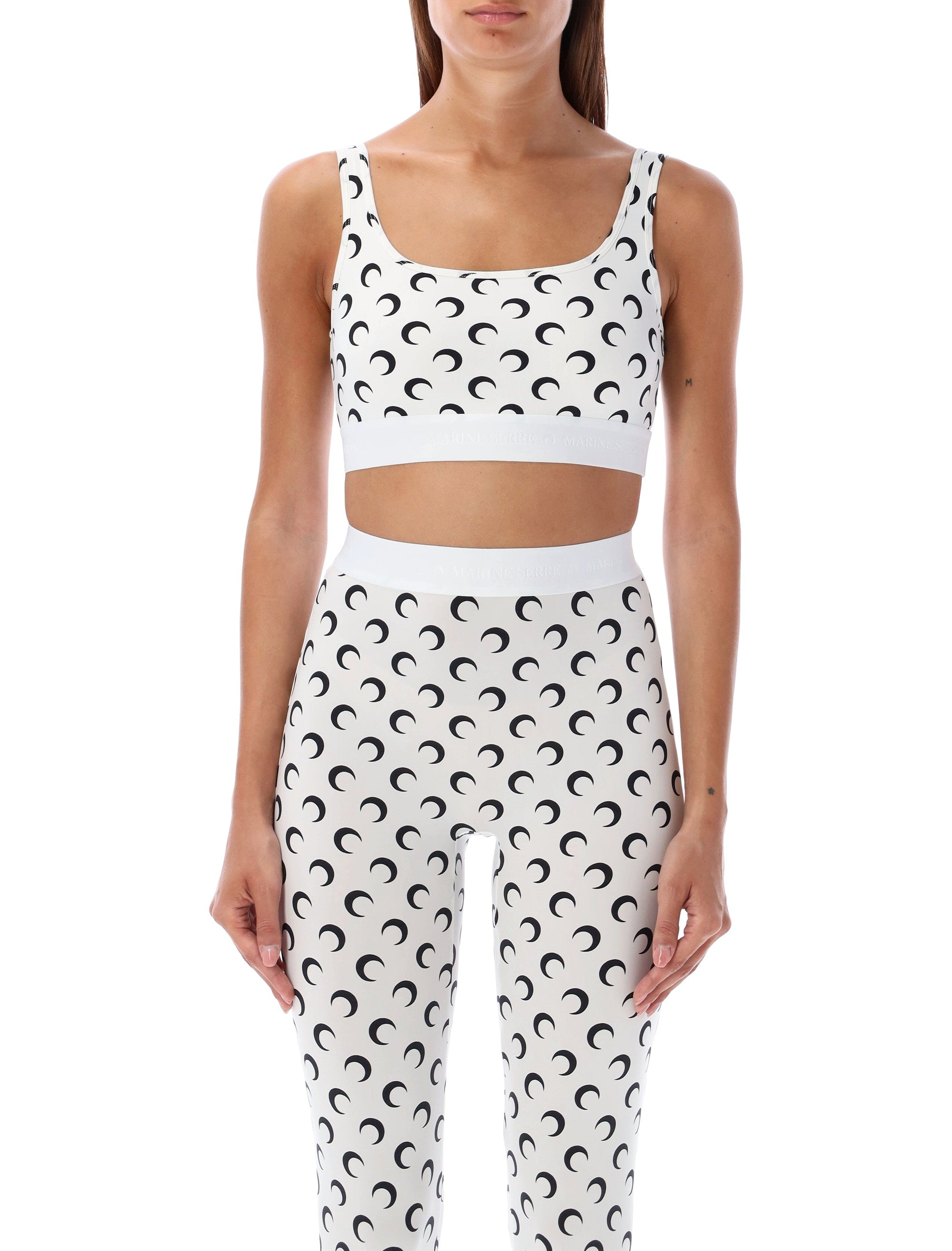 Moon Print Sport Bra - Size S