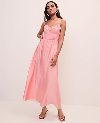 Ann Taylor Weekend Gathered Maxi Dress