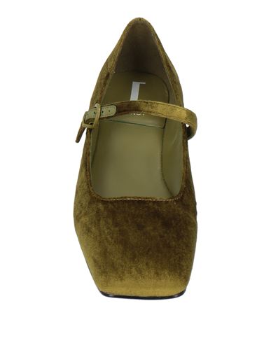 Woman Pumps Military green Size 9 Textile fibers