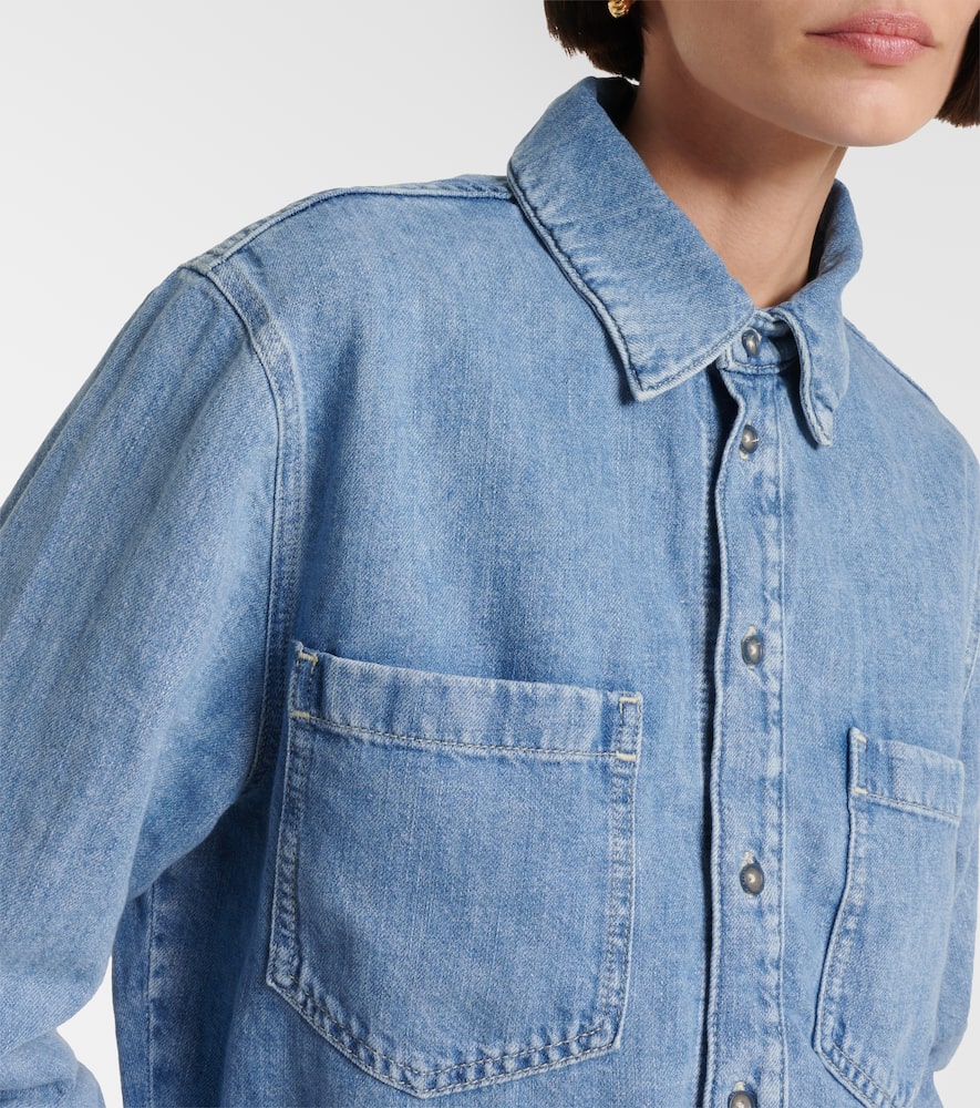Denim minidress