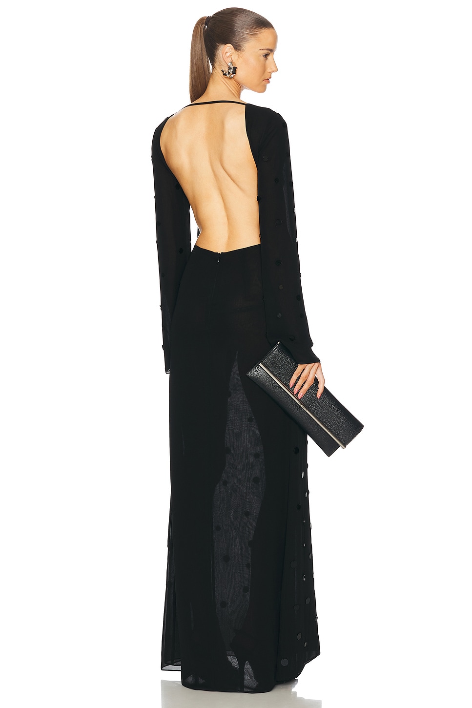 ILA Elizabeth Dress in Black - Black.  40 also in 34