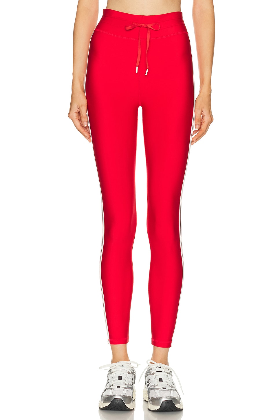 THE UPSIDE Oxford 25 Midi Legging in Cherry - Red. S also in XS