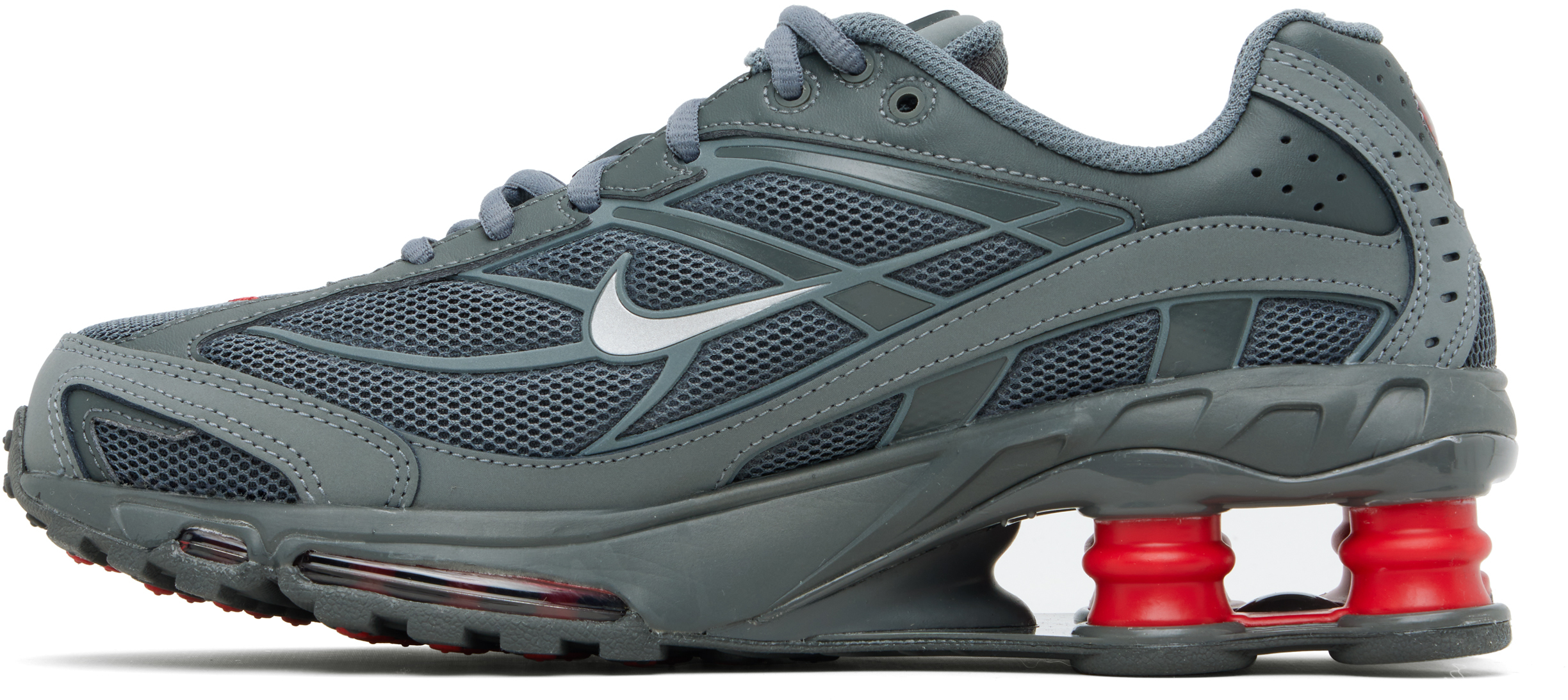 Gray Shox Ride 2 Sneakers