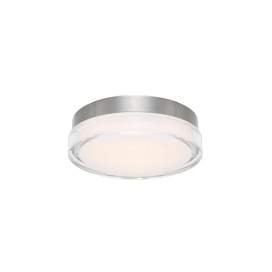 Stainless Steel LED Flush Mount from the Dot Collection