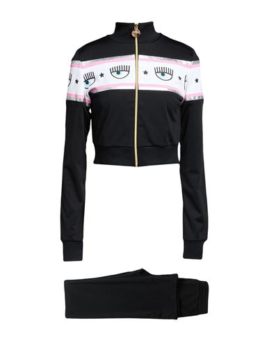 Woman Tracksuit Black Size S Polyester