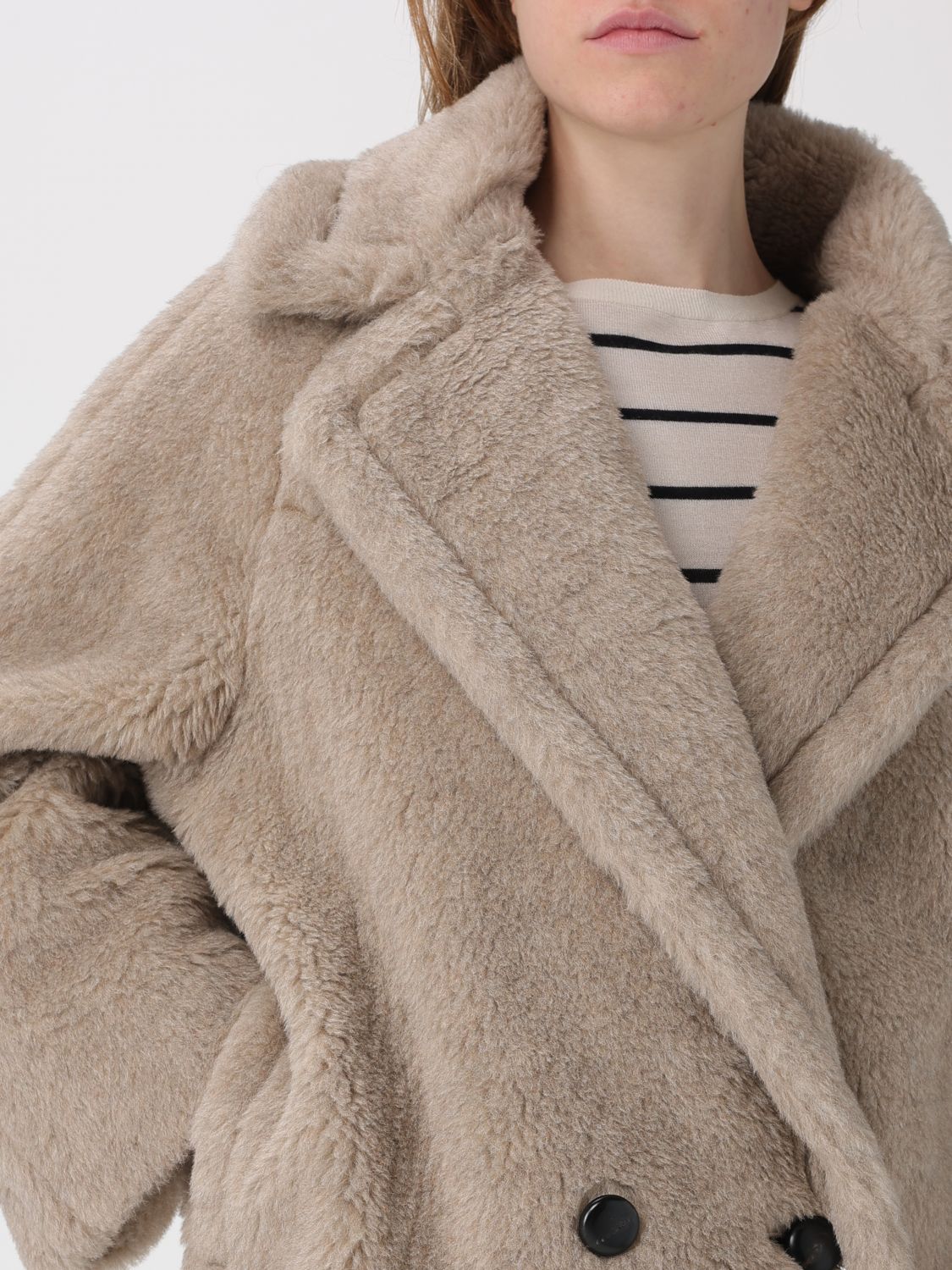 Jacket Woman color Sand