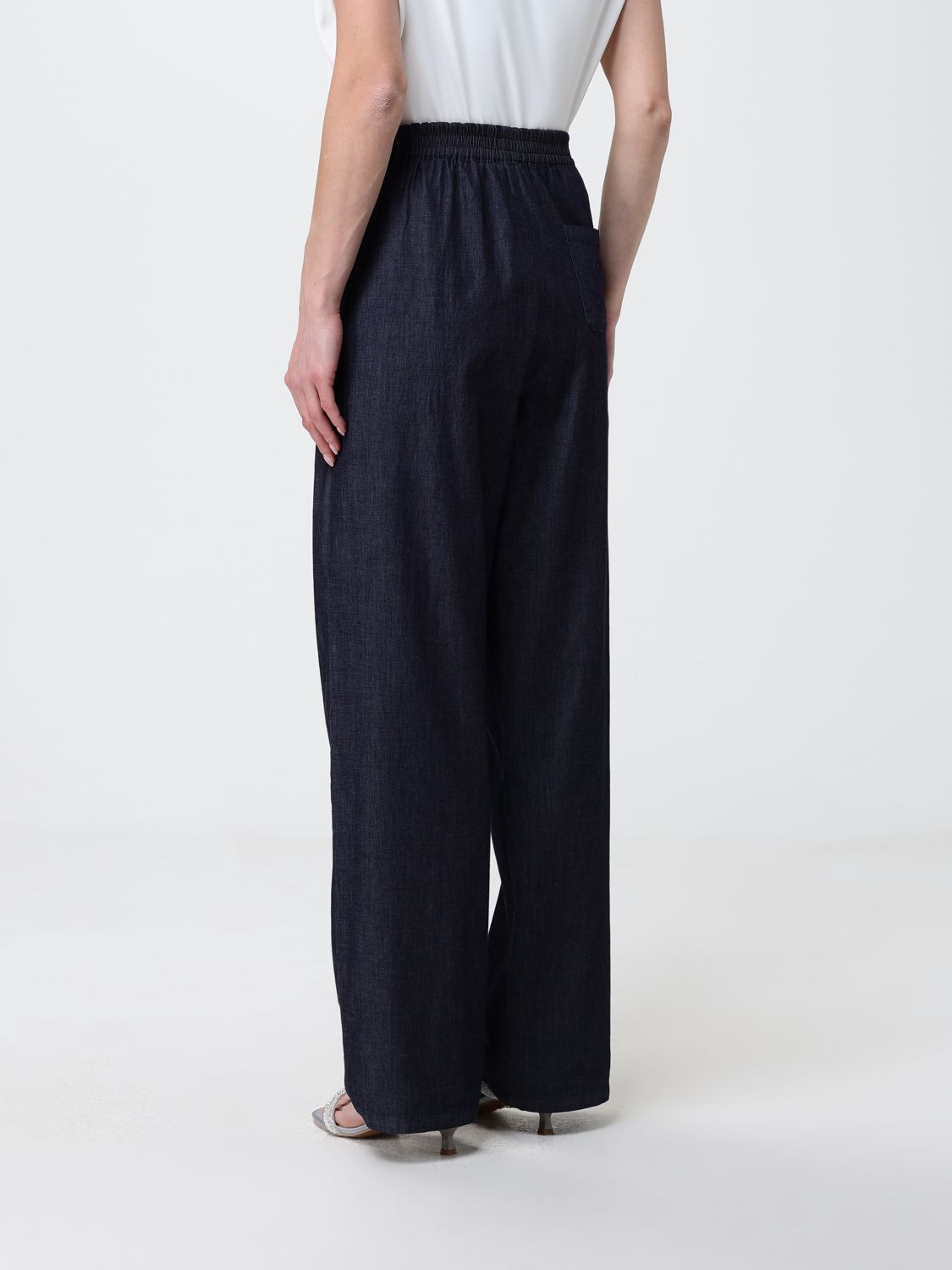Pants Woman color Blue