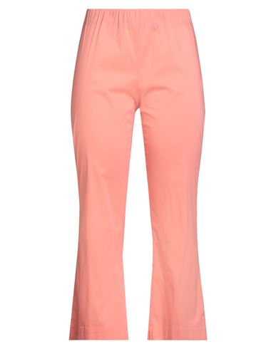 Woman Pants Pink Size 6 Cotton, Polyamide, Elastane