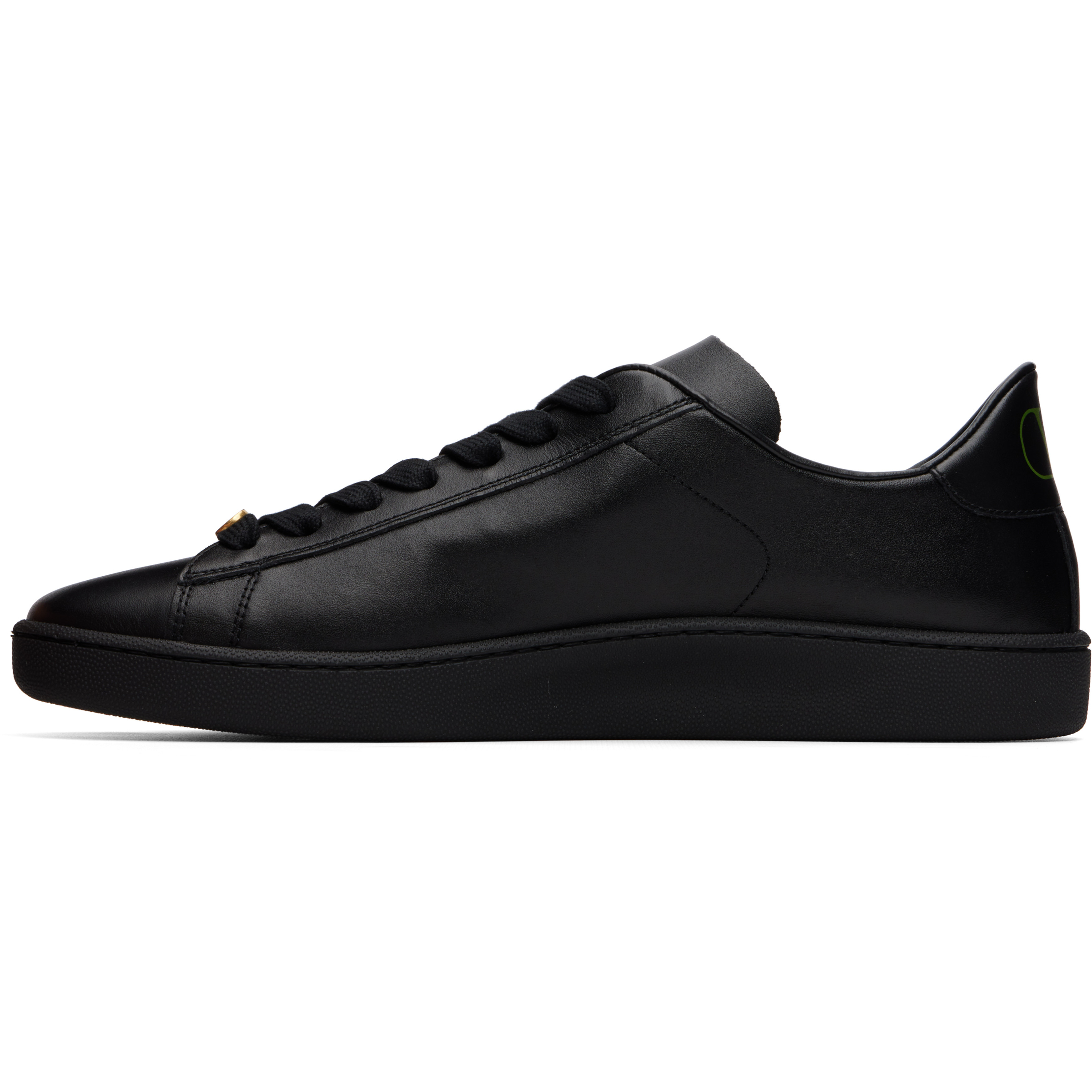Black Nappa Calfskin Royco Sneakers