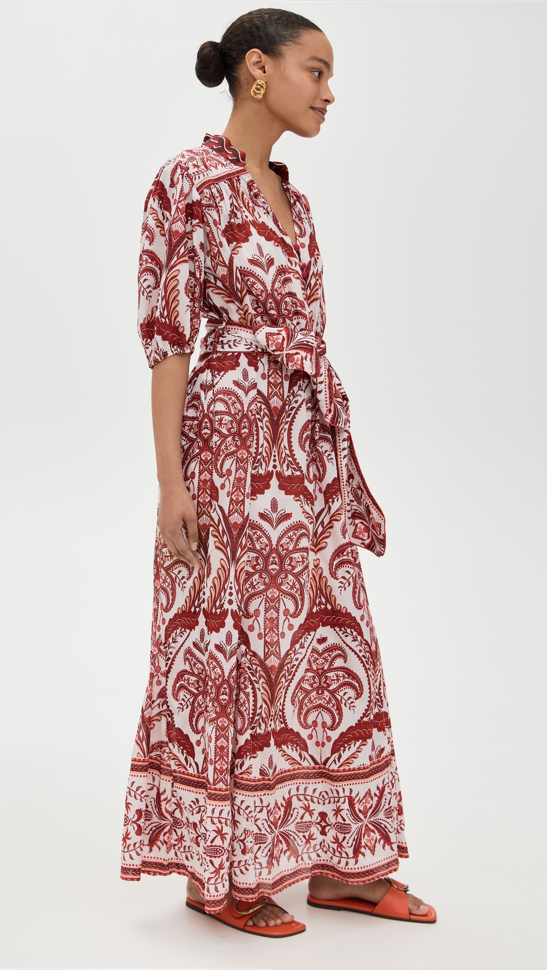 Tropical Cameo Off White Maxi Dress Tropical Cameo Off-White
