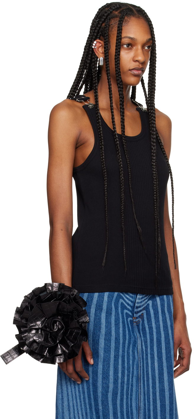 Jean Paul Gaultier Black 'The Straps' Tank Top
