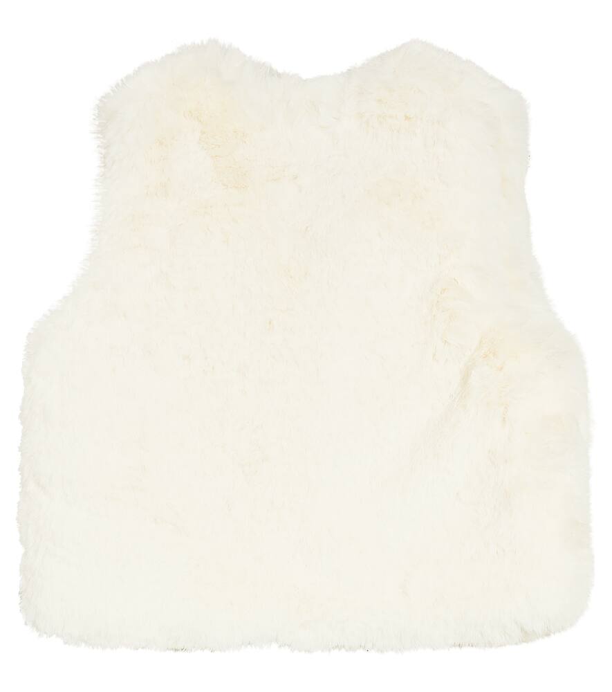 Baby Eva faux-fur vest
