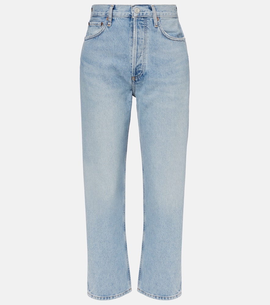 90's mid-rise straight jeans
