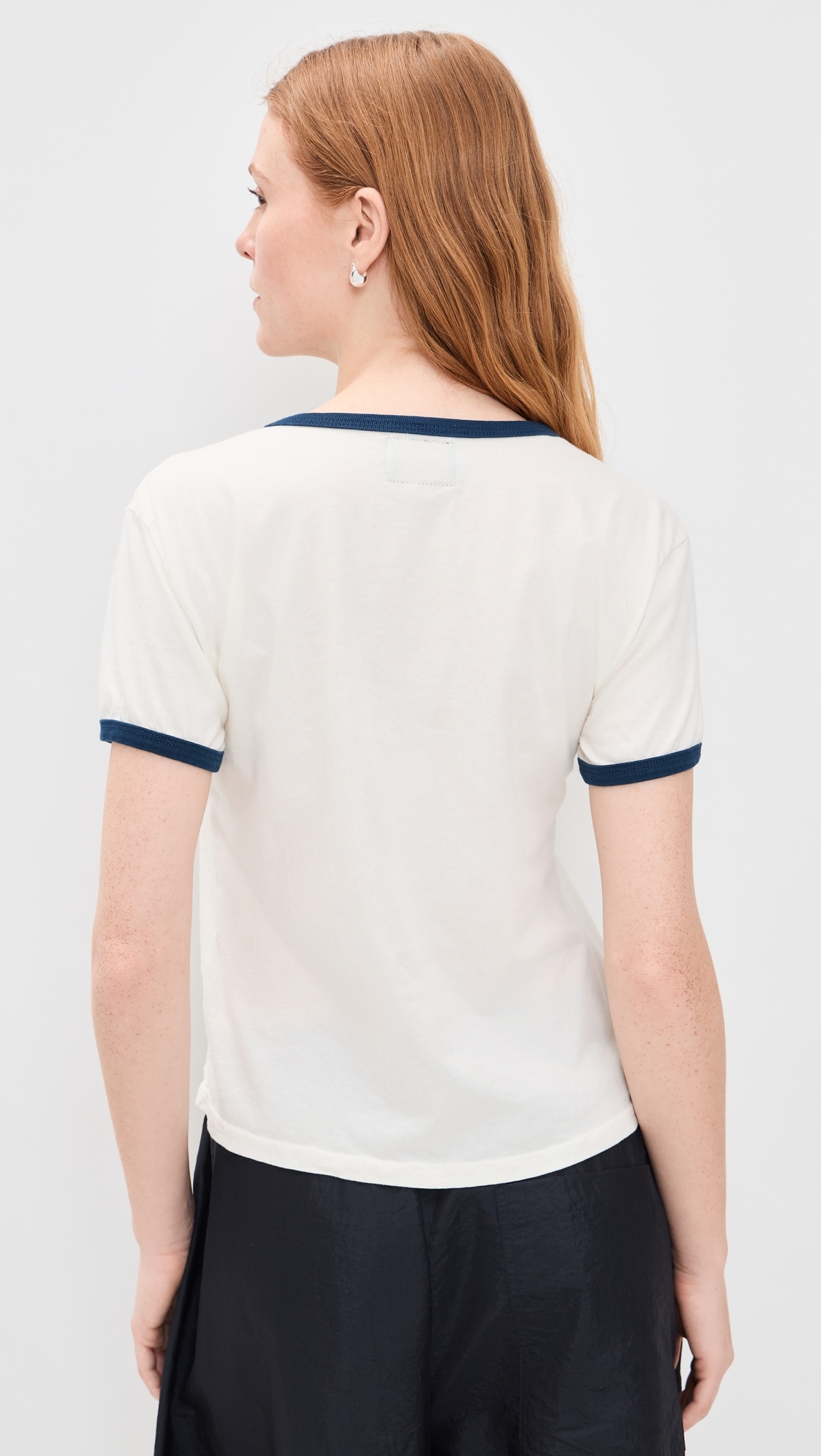 USA Flag Cotton Tee Awh/Nav
