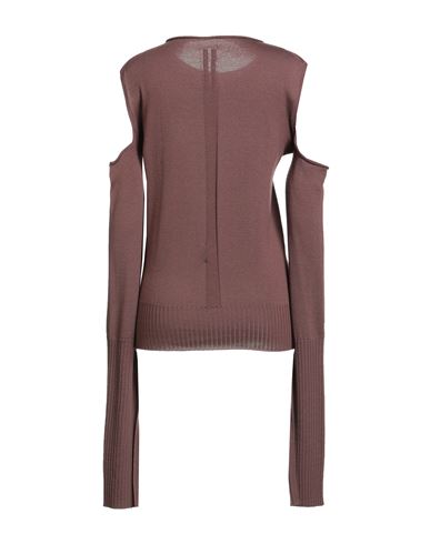 Woman Sweater Chocolate brown Size M Virgin Wool