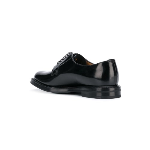 Leather lace-up shoes - Brown