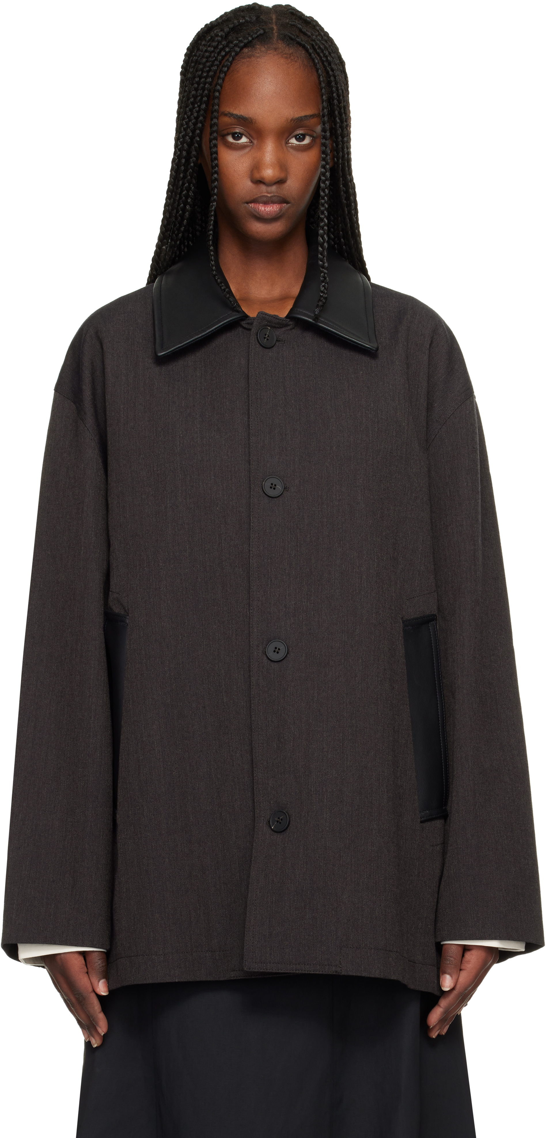 Brown Meter Jacket