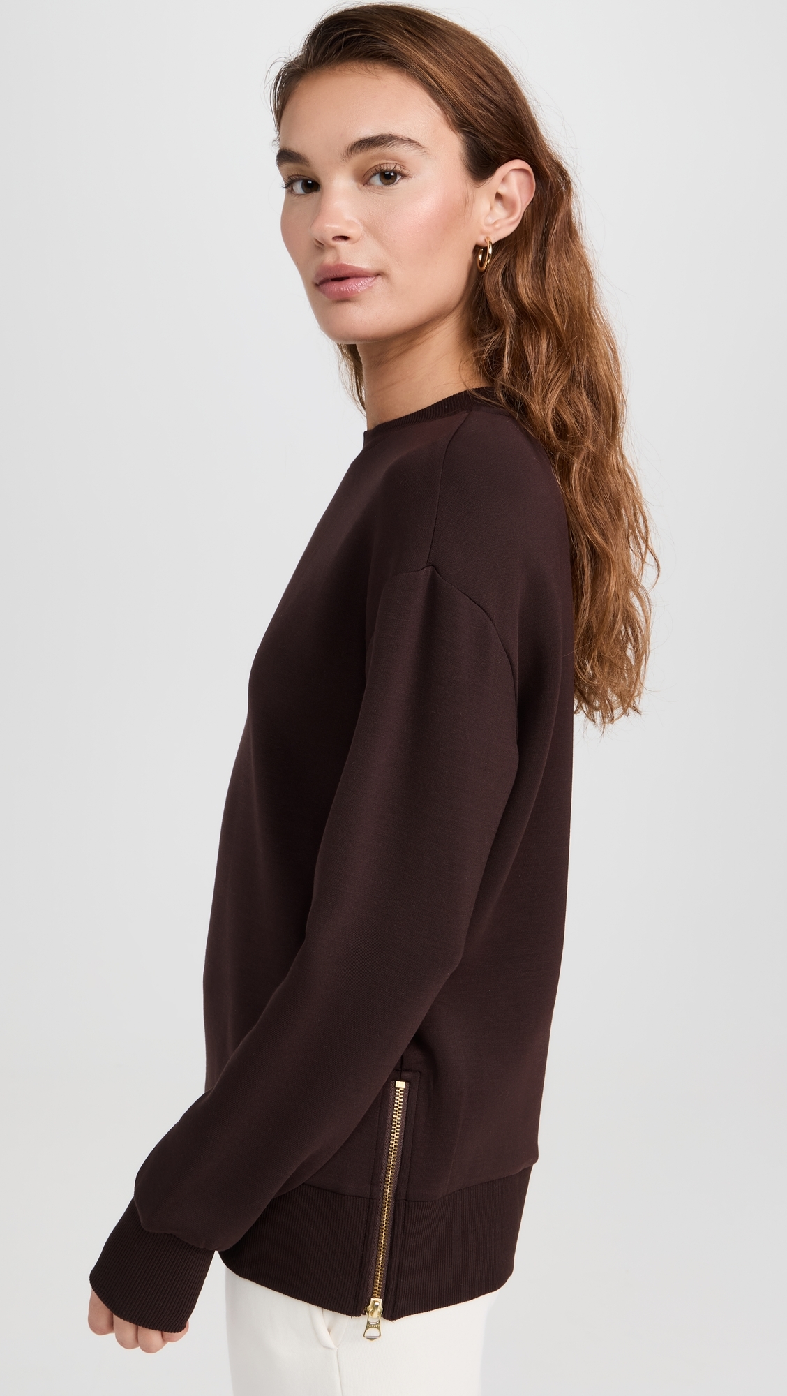Gabriella Sweatshirt Coffee Bean
