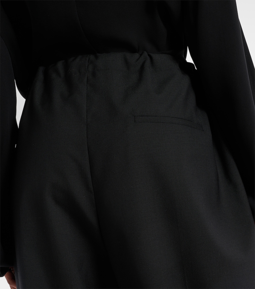 Trenton wool wide-leg pants