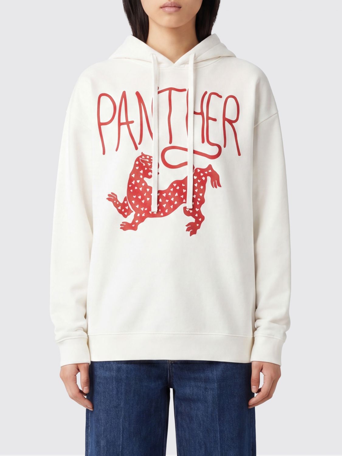 Sweatshirt Woman color White