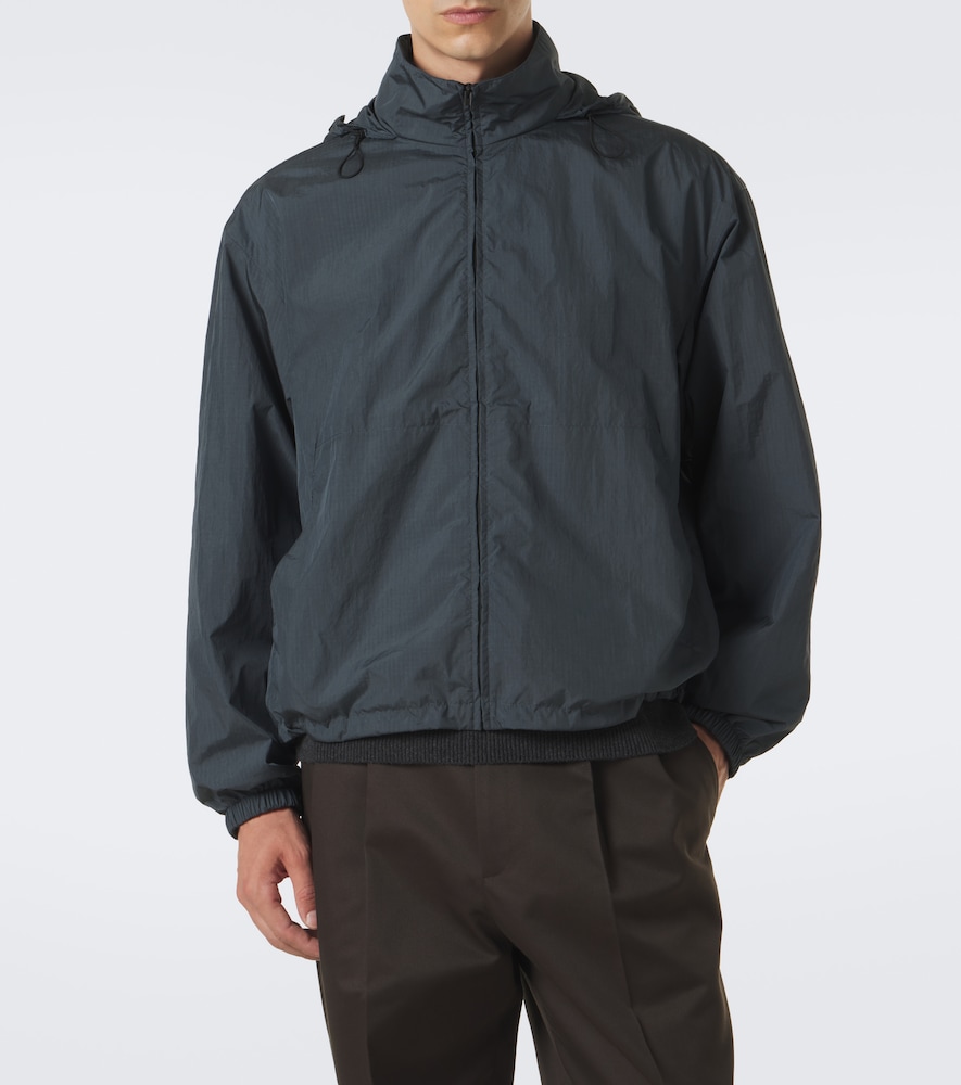 Vernus striped blouson jacket