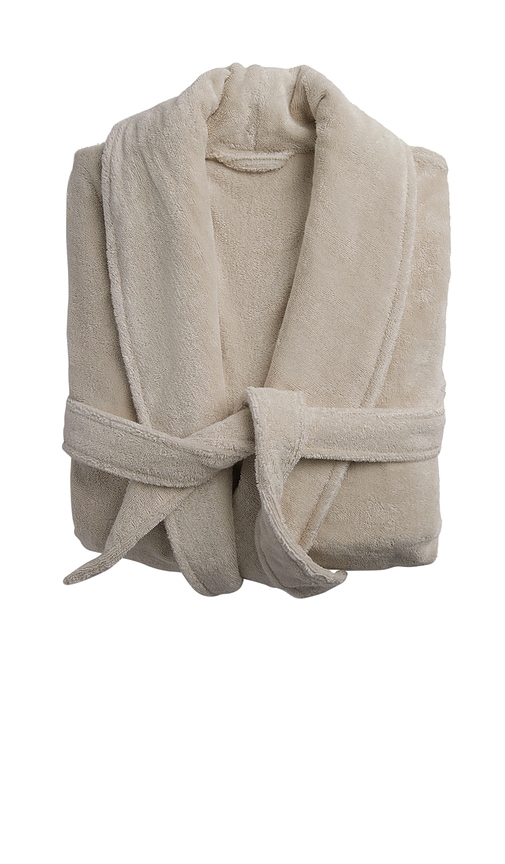 Parachute Classic Turkish Cotton Robe in Beige. - S also in