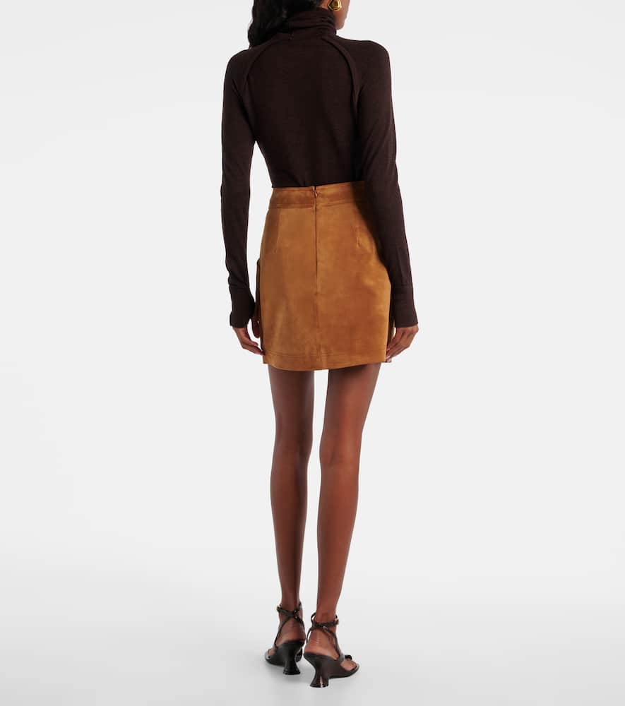 Norwood suede miniskirt