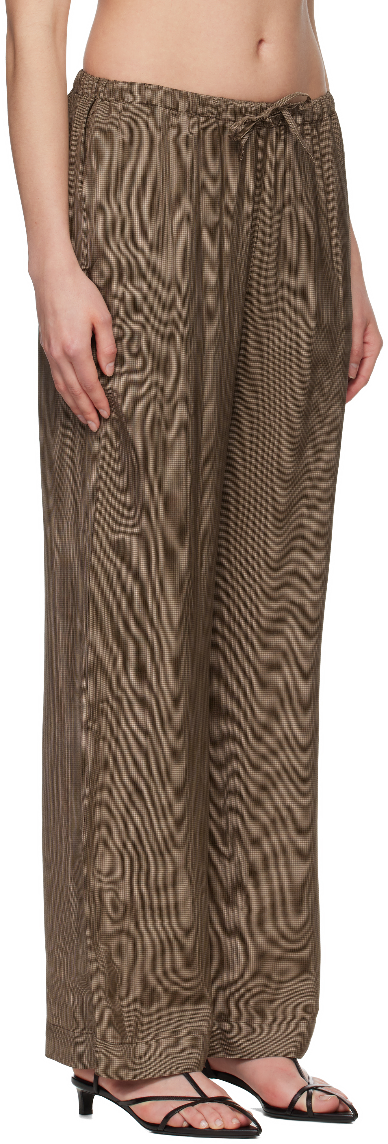Brown Relaxed Fit Trousers