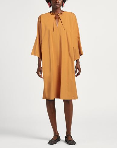 Weekend Max Mara Woman Midi dress Marigold Size 10 Cotton