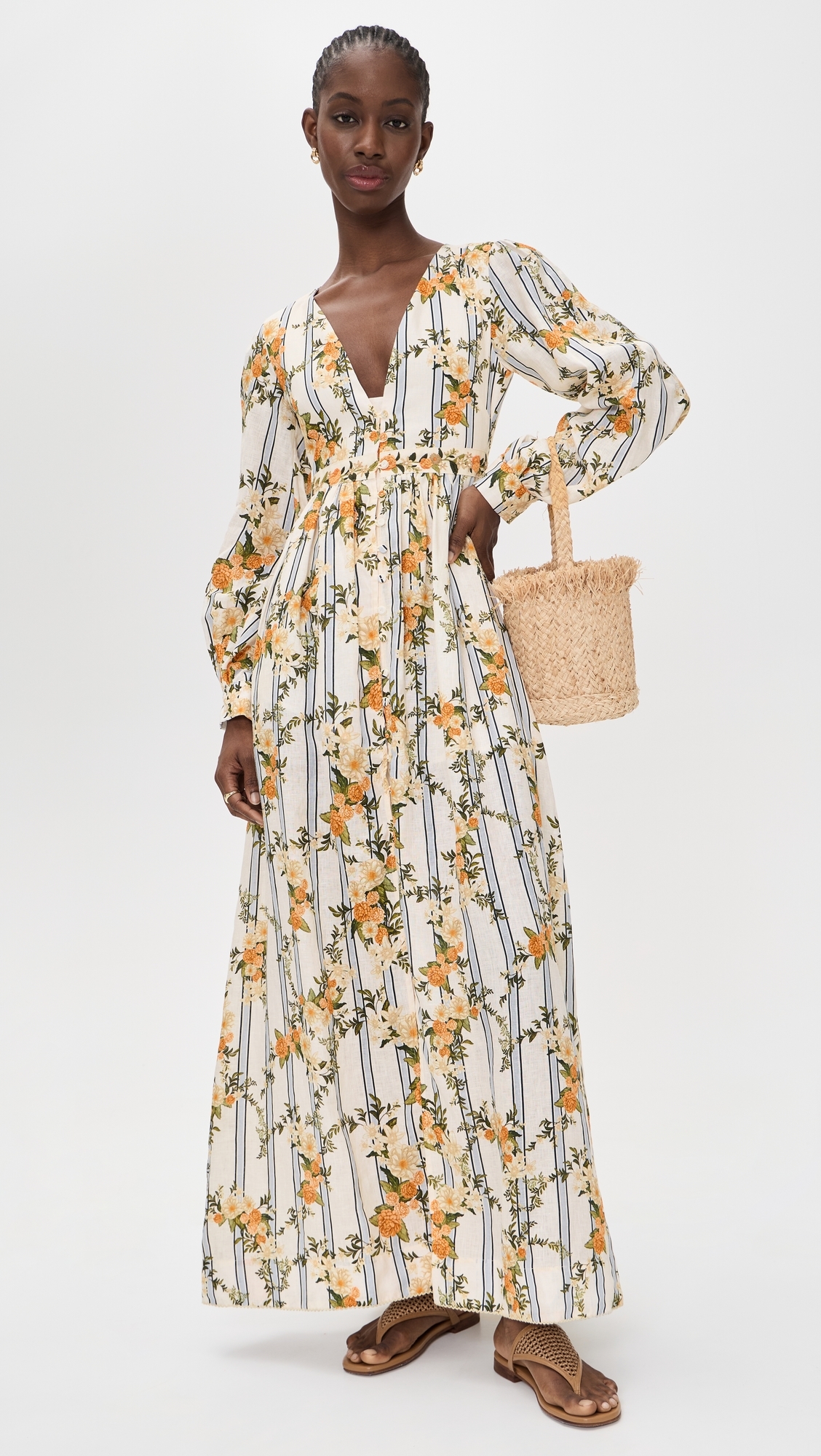 Frambuesa Valle Dress Multicolor