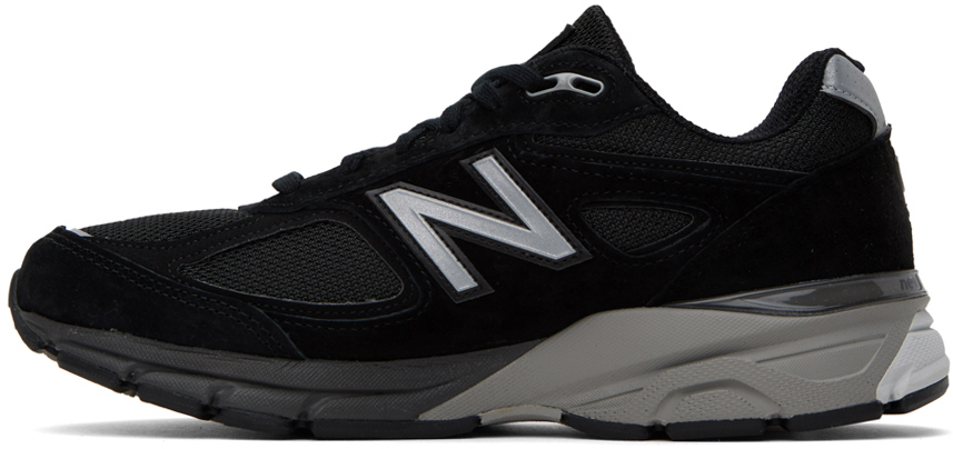New Balance Black Made in USA 990v4 Sneakers
