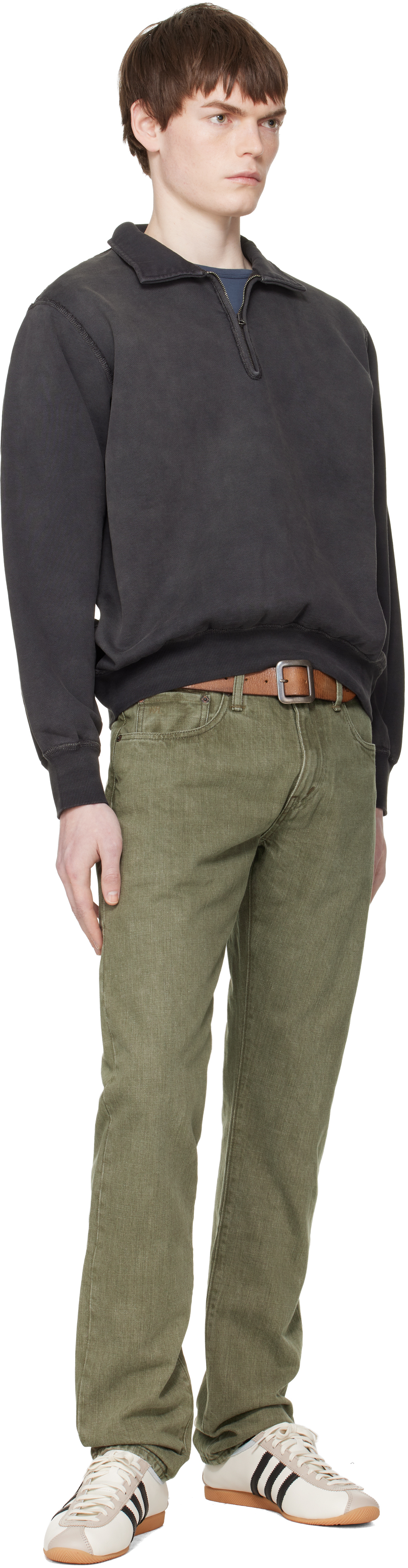 Green Slim Fit Jeans