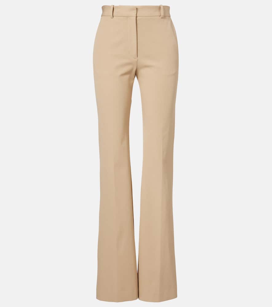 Tafira gabardine wide-leg pants