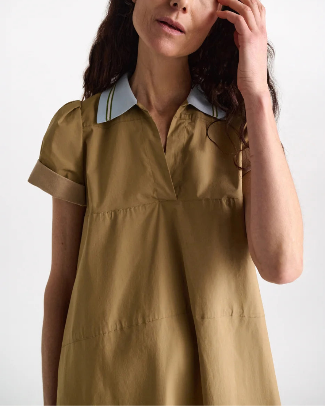 Poplin Power Dress
