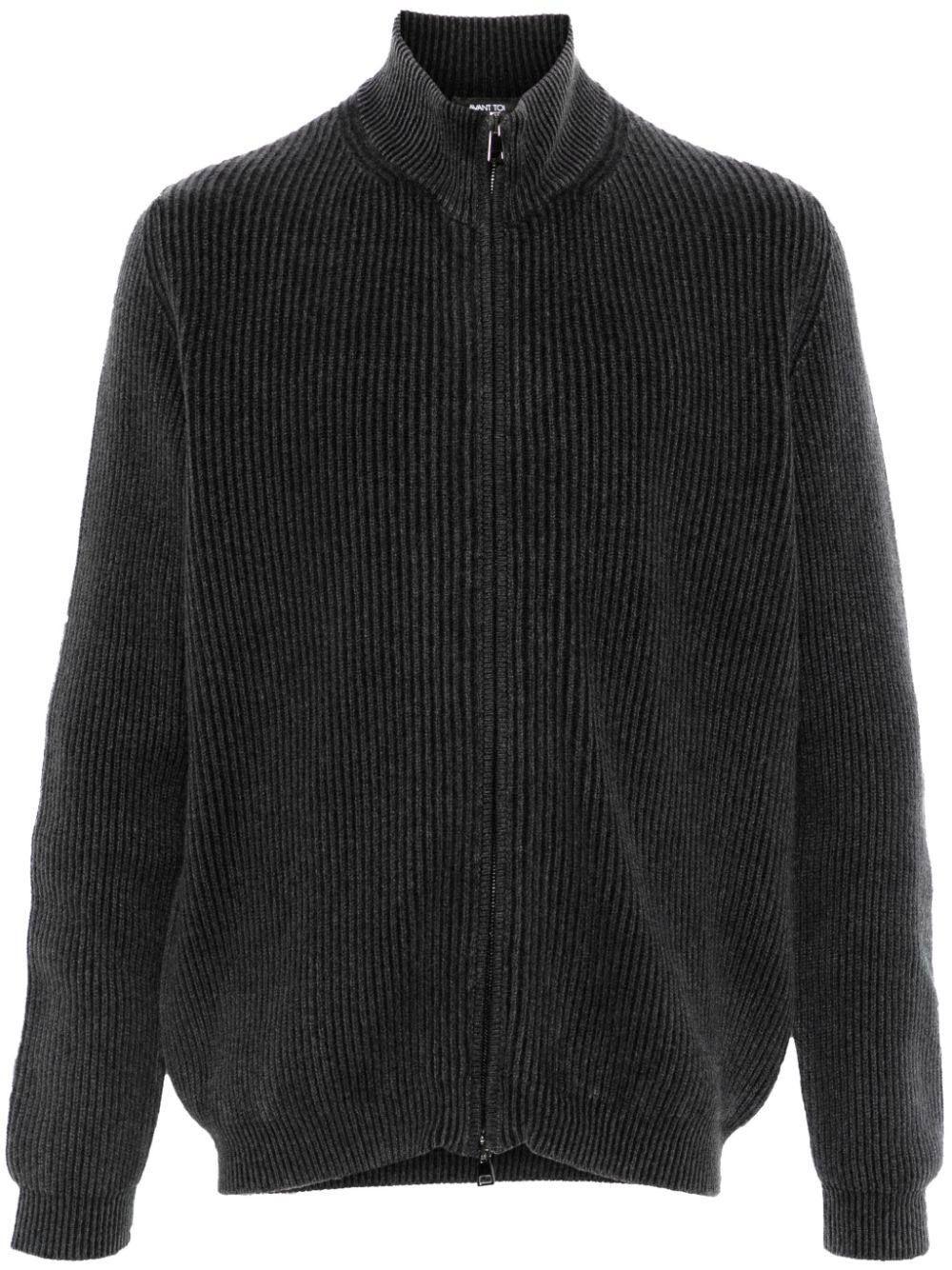Zip-up cardigan - Grey