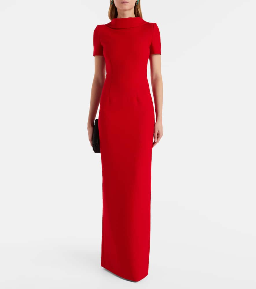 Crêpe gown