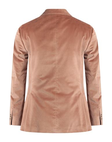 Man Blazer Camel Size 38 Cotton